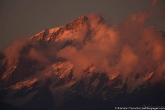 himalayas from chopta