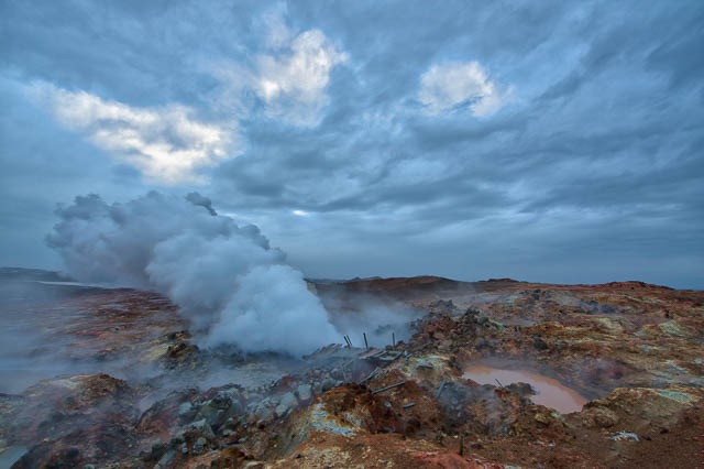 Volcanic activity near Keflavik