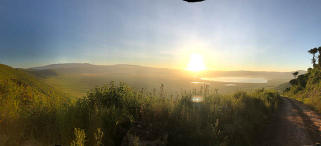 Views from crater gate