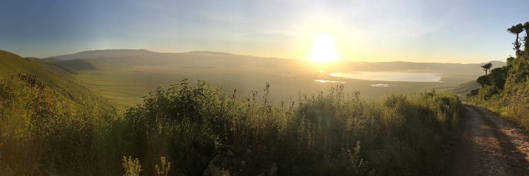 Ngorongoro Crater view from above