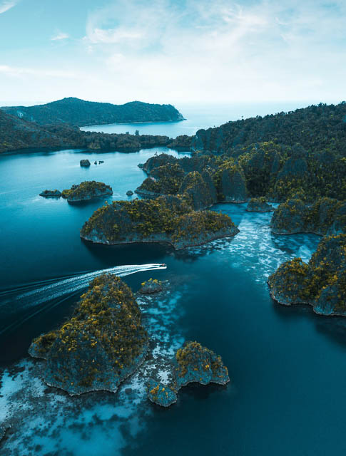 Raja Ampat from the sky