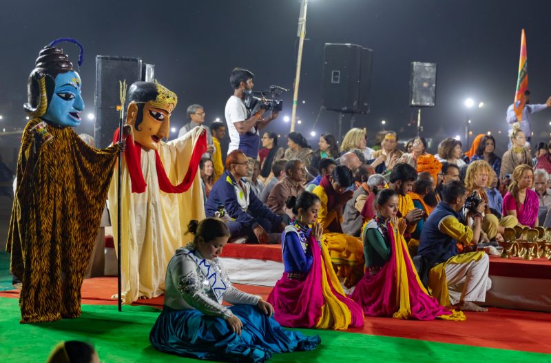 Religious performances at Kumbh Mela
