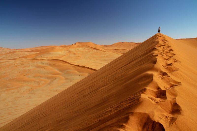 The spectacular view offered by Big Mama dune