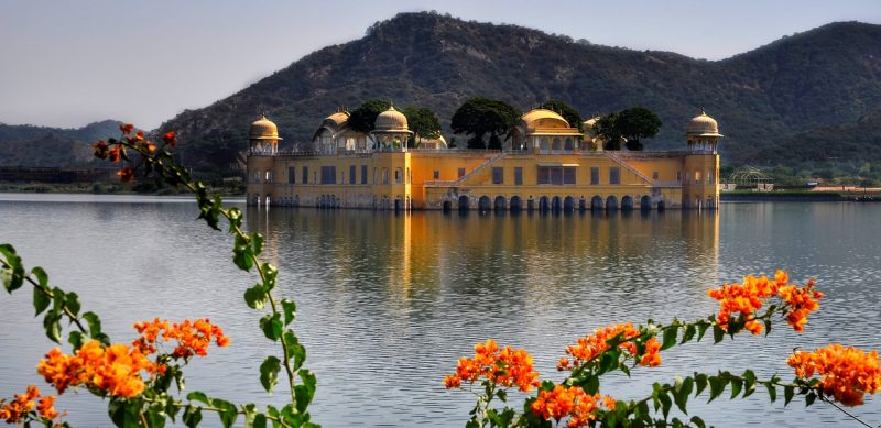 The famous Jal Mahal of Rajasthan