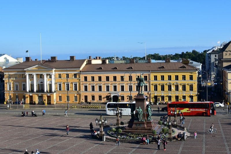 The Senate Square in Helsinki