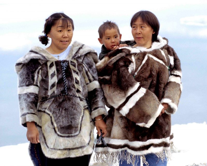The present-day Inuit people