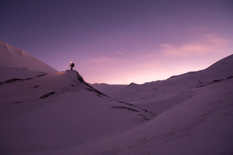 The beautiful landscape of the North Pole