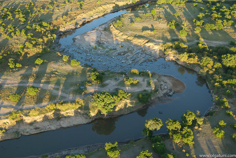 Talek river from top