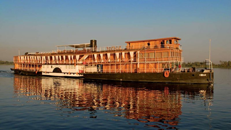 The vintage Steamship Sudan
