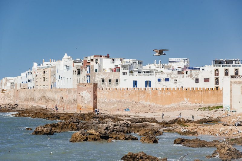 The quaint town of Essaouira