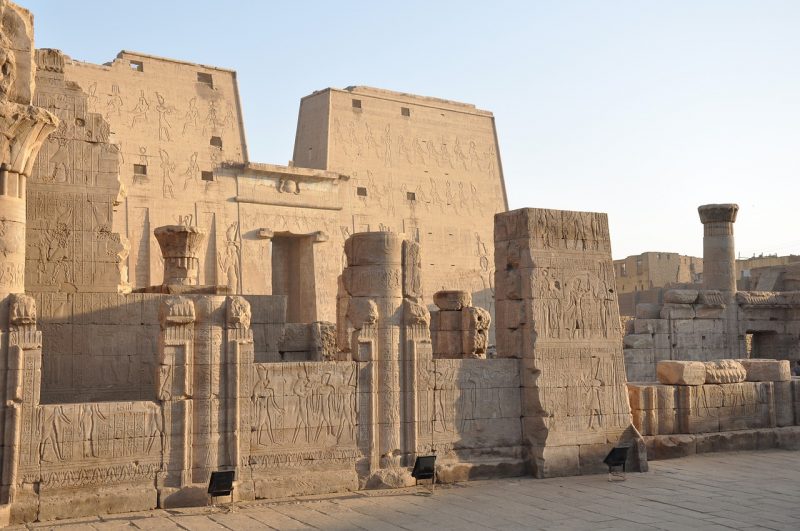 The Temple of Horus in Edfu