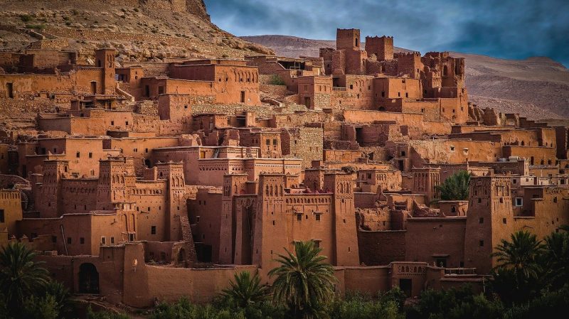The historic Ait Ben Haddou