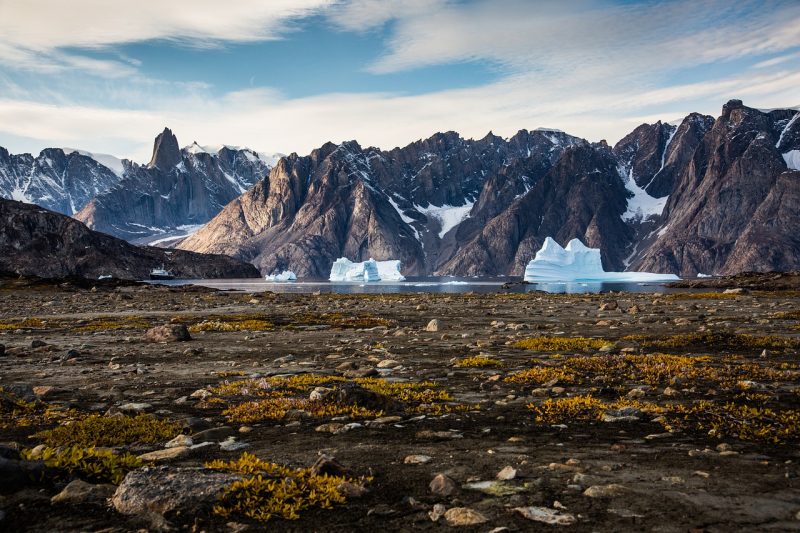 Glaciers in East Greenland 
