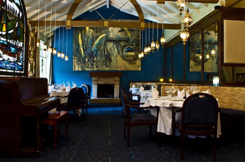 The elegant Tamarind restaurant