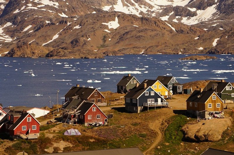 The colorful town of Tasiilaq