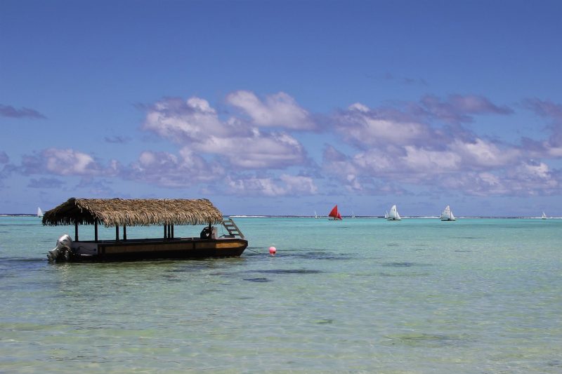 The serene Rarotonga island