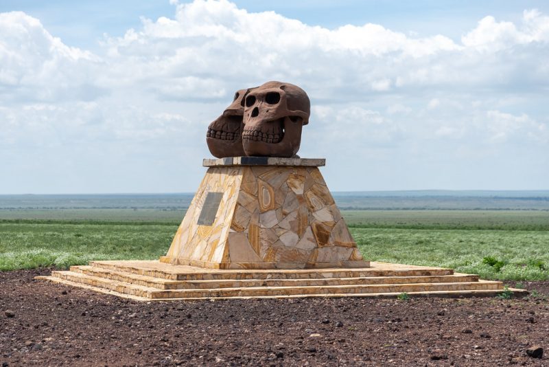 The Olduvai Gorge monument