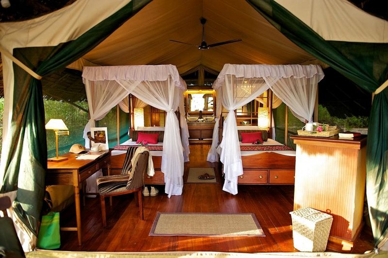 Tents at Samburu Intrepids Tented Camp