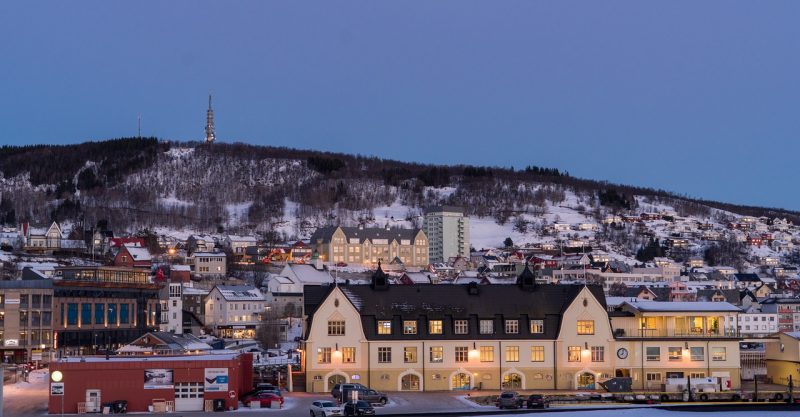The picturesque city of Tromso 