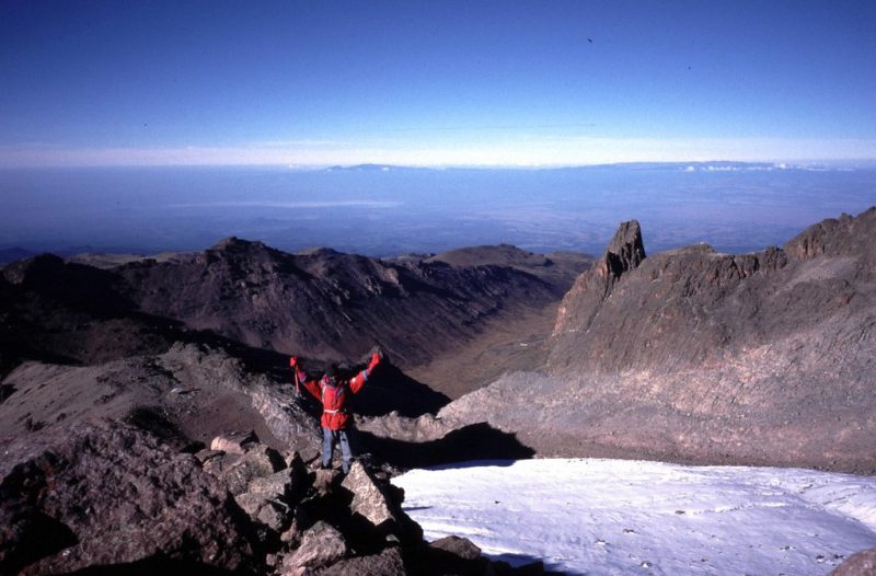 Good physical fitness is required to hike Mount Kenya