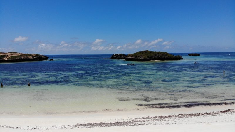 White sand beach in Watamu
