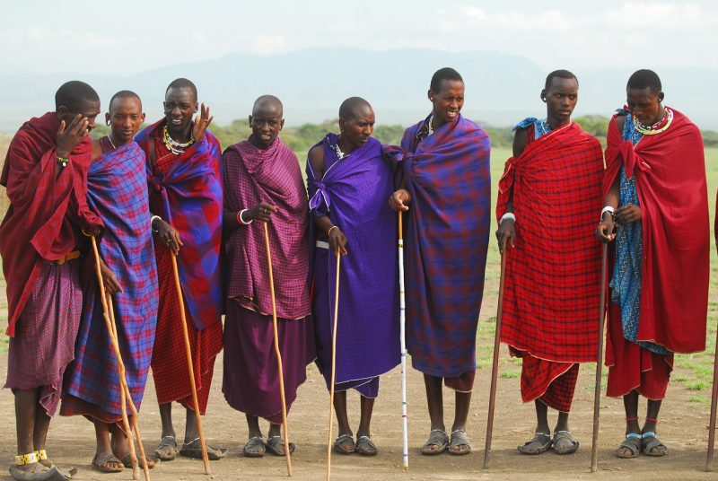 The traditional Maasai tribe